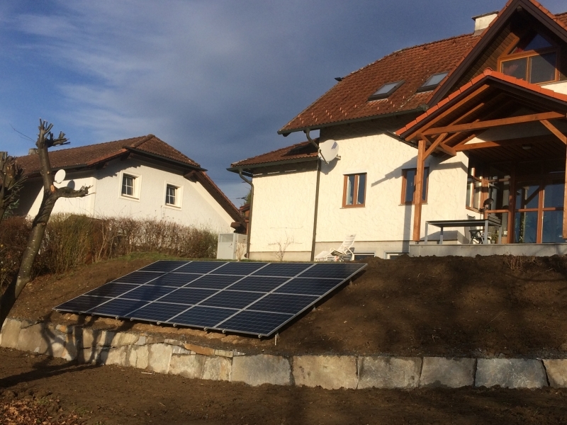 Solardoktor - Referenz - Einfamilienhaus Freifläche