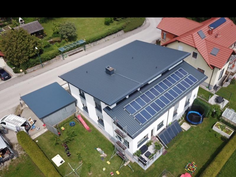Solardoktor - Referenz - Zweifamilienhaus mit Stromspeicher