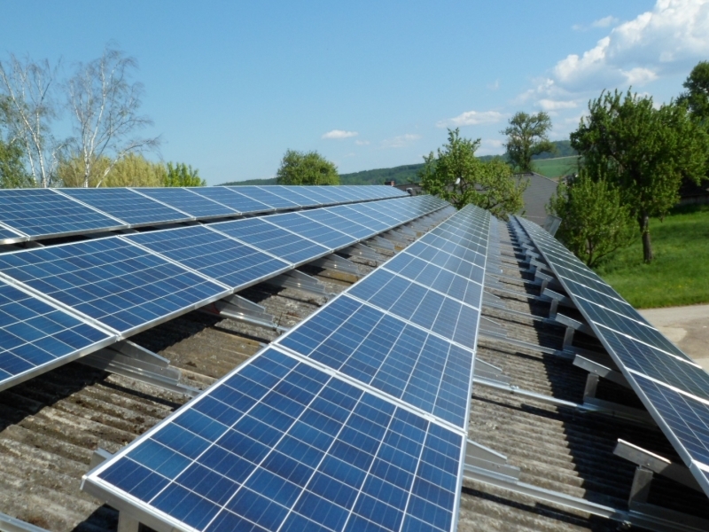 Solardoktor - Referenz - Landwirtschaft Aufgeständert